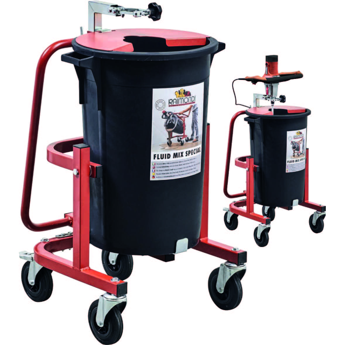 Raimondi FLUIDMIX SPECIAL con enganche universal y varilla 4 ruedas