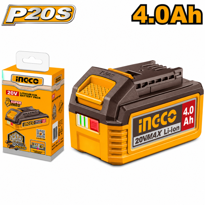 BATERIA 20 V LI-ON 4AH INGCO