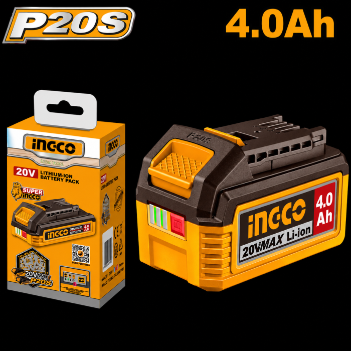 BATERIA 20 V LI-ON 4AH INGCO
